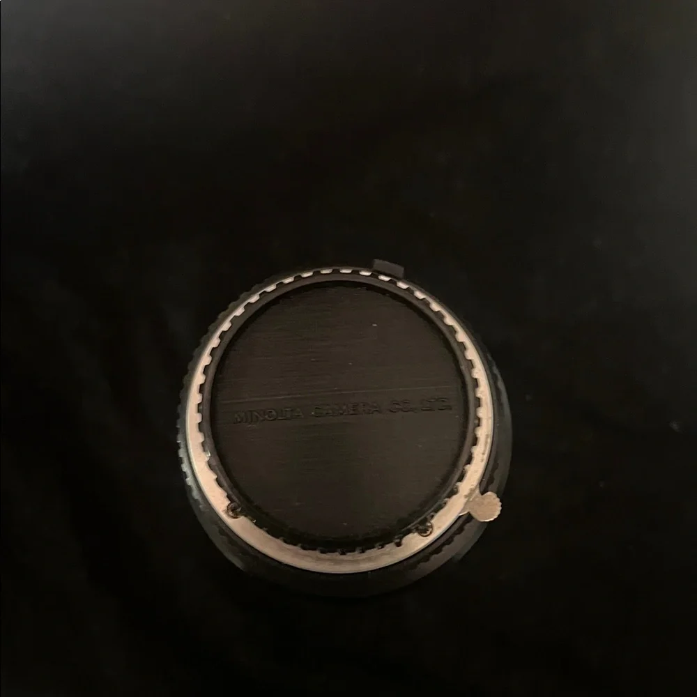 High-Performance Black Camera Lens